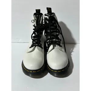 Dr. Martens 1460 Laced White Leather Ankle Boots Women's US 6 thumbnail 5