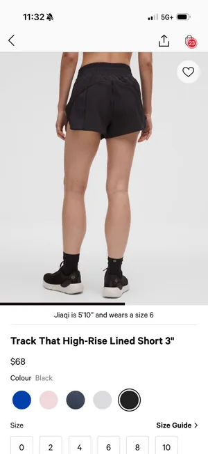 Lululemon Track That Shorts 3" thumbnail 4