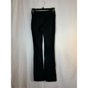 Womens Leggings Size XS Black High Rise Bootcut Flare Yoga Pants Pockets thumbnail 4