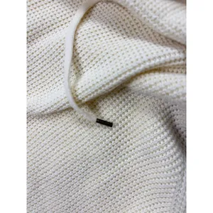 Ralph Lauren Lauren Jeans Co womens cream mock neck waffle knit sweater. Size M. minimal thumbnail 5