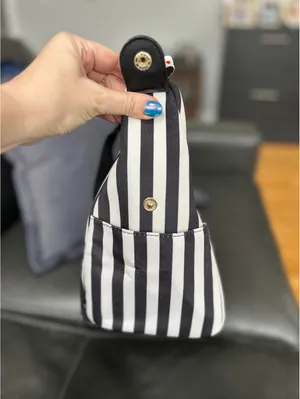 Alice + Olivia Striped Duffel Bag by Stacey Bendet thumbnail 6