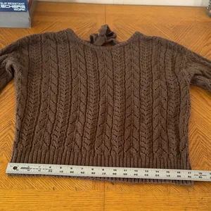 Brown Knit Women's Sweater thumbnail 7