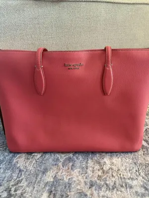 Kate Spade New York All Day Large Zip Top Tote (Peach Melba) thumbnail 2