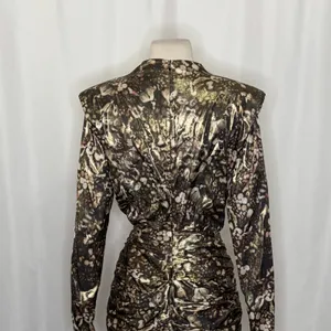 Revolve ALL SAINTS Lilliana‎ Kettu Metallic Mini Dress Allsaints Party Size 4 thumbnail 10