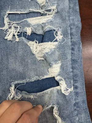 American Eagle Next Level Stretch Distressed Hi-Rise Jegging Jeans Size 0 Short thumbnail 3