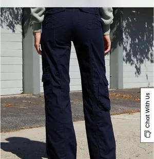 Brandy Melville Navy Cargo Pants thumbnail 3