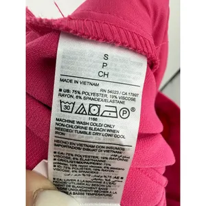 Old Navy Extra High-Rise Pleated Wide-Leg Trousers Pink Career Pants S thumbnail 11