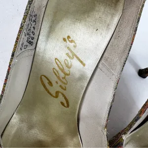 Mademoiselle Heels Gold Size 6.5 thumbnail 10
