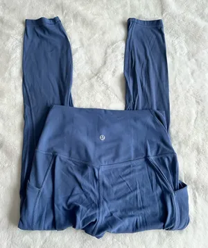 Lululemon Align High Rise Pant with Pockets 25" Water Drop Size 6 thumbnail 1
