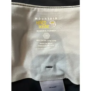 Mountain Hardwear Women's Black Yuma Convertible Pants‎ Size 10L Hiking Gorpcore thumbnail 4