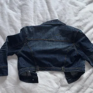 Studded Cropped Denim Jacket | American Rag Cie | Size M thumbnail 10