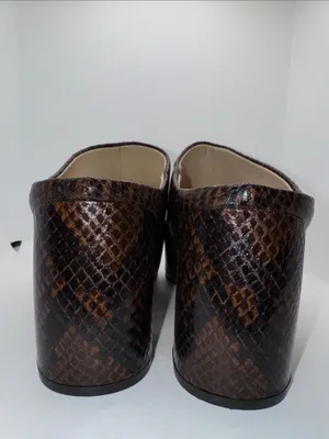 Marc Fisher Ragni Mules Snakeskin Print Women’s Size 7.5 thumbnail 7