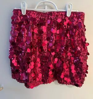 Sparkle Mini Skirt Shein thumbnail 1