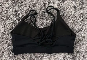 🥎 NWOT Black Sports Bra SHEIN thumbnail 2