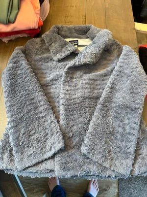 Patagonia Size XS Pelage Gray Fur Coat thumbnail 1