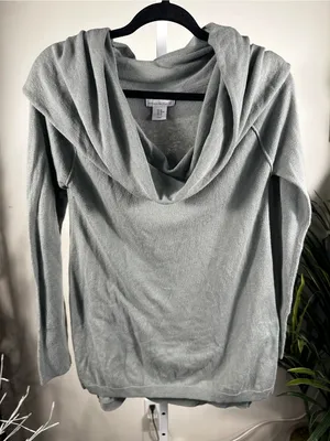 N209. Shrinking Violet lightweight cowl neck sweater size m thumbnail 1