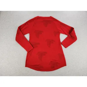 Womens Red‎ Atlanta Falcons Football Tunic Raglan Pullover Sweater Size MEDIUM thumbnail 9