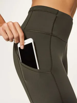 Lululemon fast and free high rise leggings reflective dark olive 8 thumbnail 4