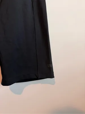 Splits59 Womens High Waisted Biker Shorts Black MED Activewear Yoga Compression thumbnail 4