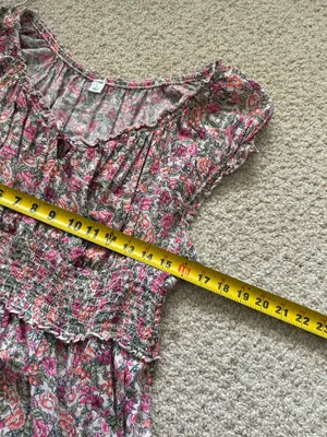 Old Navy floral maxi dress (L) thumbnail 9