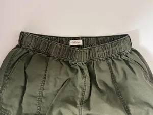 Abercrombie & Fitch Olive Green Cargo Jogger Pants Size M Utility Y2K thumbnail 2