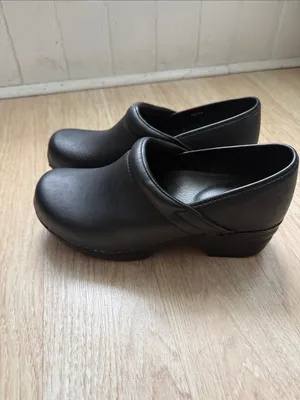 Croft & Barrow Sole Sense Ability Black Clogs Nurse Shoes Work Women Size 7 thumbnail 2