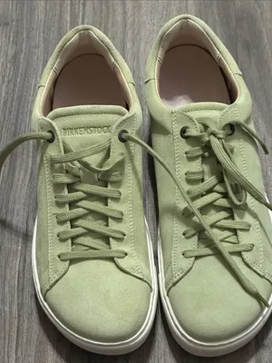 Birkenstock Bend Low Green Suede Sneakers Comfort. thumbnail 10