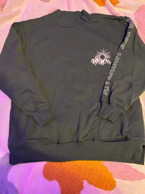 Arizona Jean Company Green Mock Neck Sweatshirt thumbnail 1