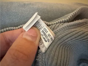 aerie Oversized Crewneck Sweatshirt - Light Blue thumbnail 5