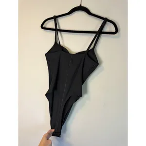 SKIMS Ultimate Body Onyx Black Push Up Thong Shaping Bodysuit Size S NEW $144 thumbnail 2