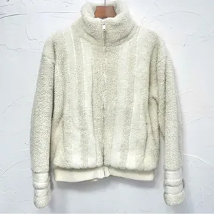 Athleta Willow Fleece Sherpa Bomber Jacket thumbnail 9