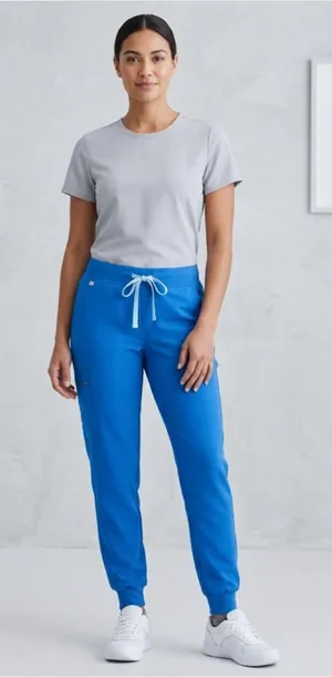 FIGS Technical Collection Scrub Pants XL Royal Blue Jogger Drawstring Cargo Wome thumbnail 1
