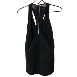 Lululemon Vent‎ It Out Singlet Black fits size 2 or 4 rare thumbnail 6