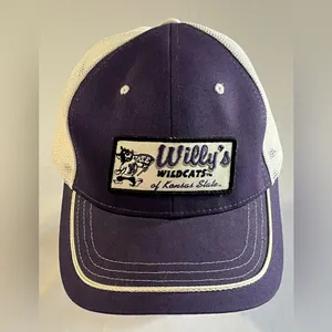 Zephyr Willie’s Wildcats Of Kansas State Snapback Hat thumbnail 3