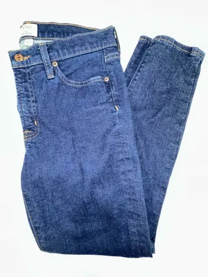 EUC J. CREW Toothpick women's jeans. Dark‎ wash. Size 29. thumbnail 1