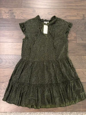 New With Tags Sundry Short Femme Shamrock Print Dress Sz S thumbnail 6