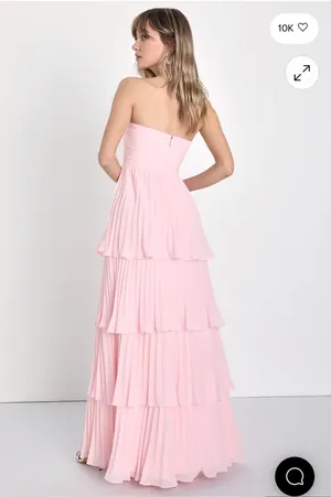 Lulus Prom Dress in Pink thumbnail 2