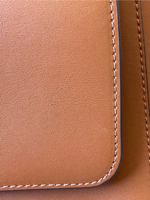 Lauren Ralph Lauren Leather Backpack in Brown Minimalist Quiet Luxury Preppy thumbnail 11