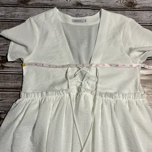 Hazel White Mini Rush Preference Dress Size Small thumbnail 7