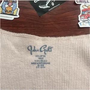 Brandy Melville pink cropped long sleeve thumbnail 2