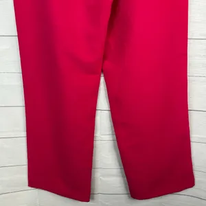 Old Navy Women M Berry Pink Taylor Wide Leg Trouser Extra High Rise Workwear thumbnail 4