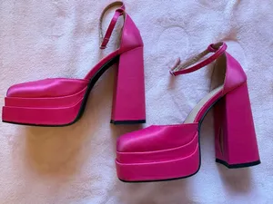 Pink Platform Heels thumbnail 1