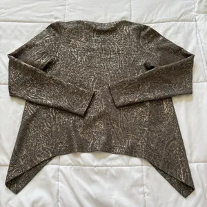 Staples‎ Womens Medium Brown Blazer Jacket Officechic Corpcore City Feminine thumbnail 7