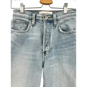 Aritzia Denim Forum The Arlo‎ High Rise Straight Jeans Light Wash Blue Size 25 thumbnail 2