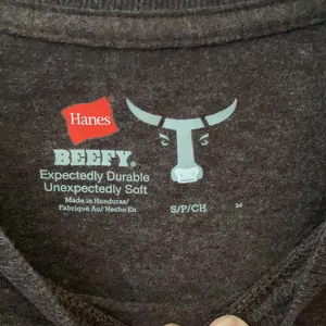 FINAL MARKDOWN Unisex Hanes beefy tee small thumbnail 3
