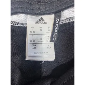 Adidas Climacool Track Pants Womens Medium Black 3 Stripe Zip Ankle Athletic thumbnail 9