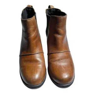 Sorel Joan of Arctic Wedge II Brown Leather Waterproof Winter Ankle Boots Sz 8.5 thumbnail 2