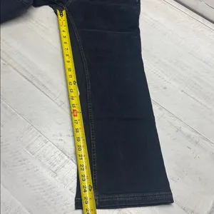 Martha Stewart mid rise cropped flare jean night indigo size 10 inseam 25.1/2 thumbnail 8