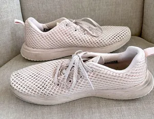 NoBull Baby Pink Knit Runner Shoes thumbnail 3