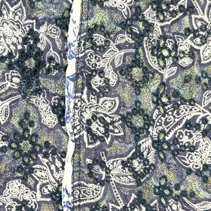 Free People Bohemian Cottage Embroidered Floral Sweet It Is Wide Leg Pants Large thumbnail 15